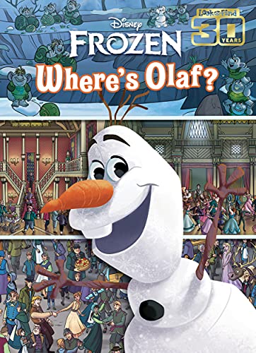 Disney Frozen - Where’s Olaf? Look and Find Activity Book - Includes Elsa, Anna, and More Frozen Favorites - PI Kids