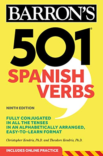 501 Spanish Verbs, Ninth Edition (Barron