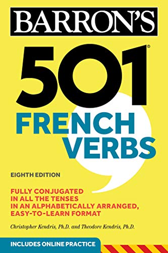 501 French Verbs, Eighth Edition (Barron