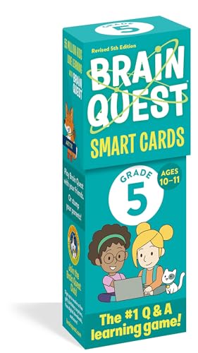 Brain Quest 5th Grade Smart Cards Revised 5th Edition (Brain Quest Smart Cards)