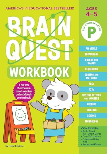 Brain Quest Workbook: Pre-K Revised Edition (Brain Quest Workbooks)