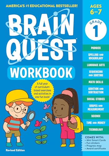 Brain Quest Workbook: 1st Grade Revised Edition (Brain Quest Workbooks)