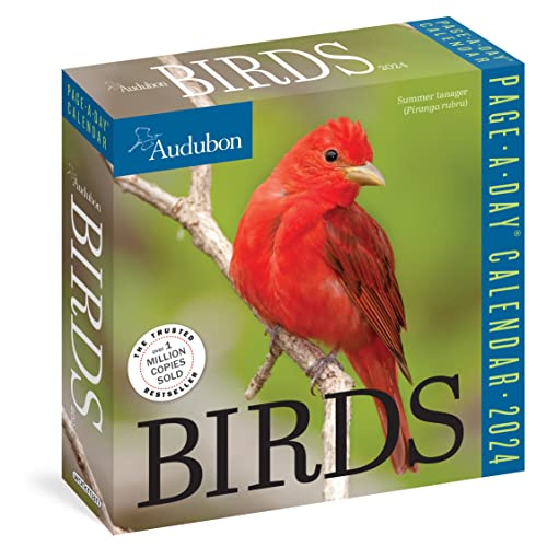 Audubon Birds Page-A-Day Calendar 2024: The World