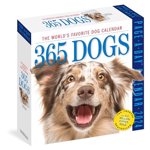 365 Dogs Page-A-Day Calendar 2024: The World