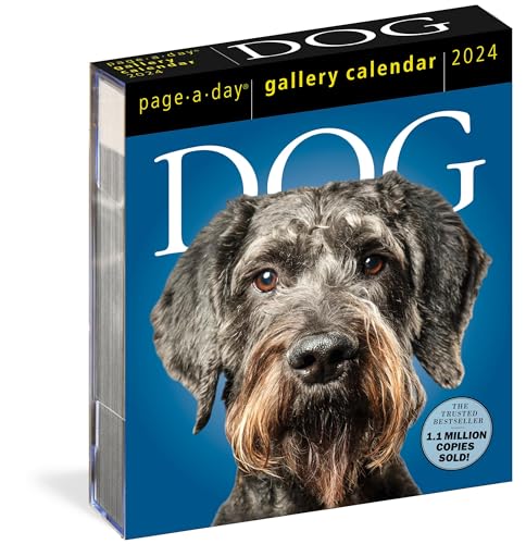 Dog Page-A-Day Gallery Calendar 2024: An Elegant Canine Celebration