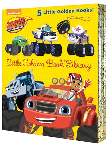 Blaze and the Monster Machines Little Golden Book Library -- 5 Little Golden Books: Five of Nickeoldeon