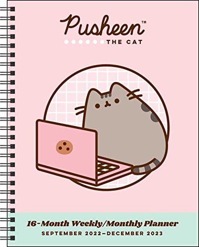 Pusheen 16-Month 2022-2023 Monthly_Weekly Planner Calendar