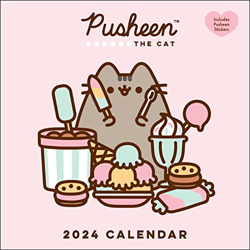 Pusheen 2024 Wall Calendar