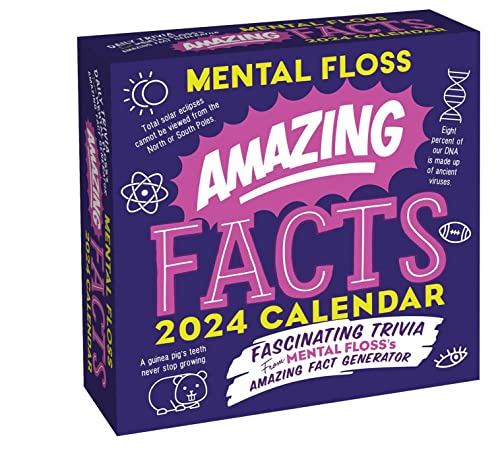 Amazing Facts from Mental Floss 2024 Day-to-Day Calendar: Fascinating Trivia From Mental Floss