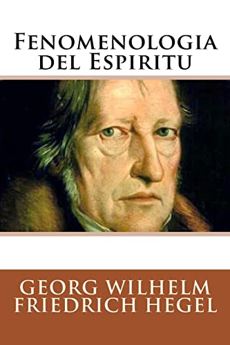 Fenomenologia del Espiritu (Spanish Edition)