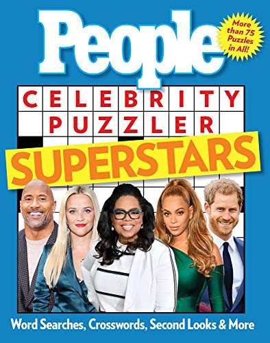 People Celebrity Puzzler Superstars: Word Searches, Crosswords, Second Looks, and More