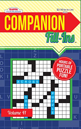 Companion Fill-Ins Puzzle Book