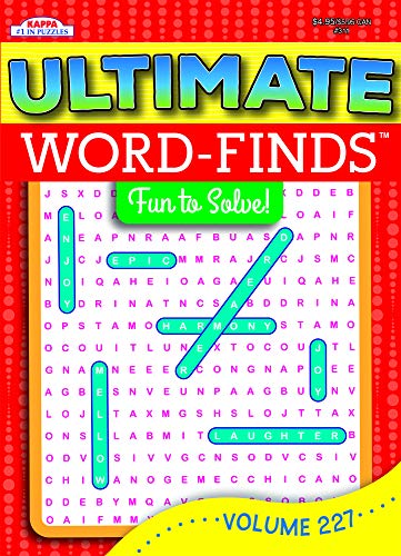 Ultimate Word-Finds Word Search Puzzle Book-Volume 227