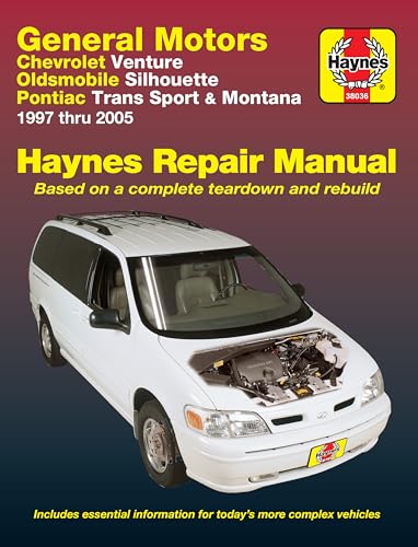 General Motors,Venture,Silhouette,Trans Sport (97-05) Haynes Manual (Paperback)