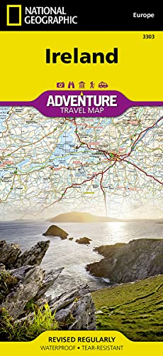 Ireland Map (National Geographic Adventure Map, 3303)