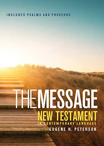 The Message New Testament with Psalms and Proverbs, Pocket (Softcover, Multicolor): The New Testament in Contemporary Language