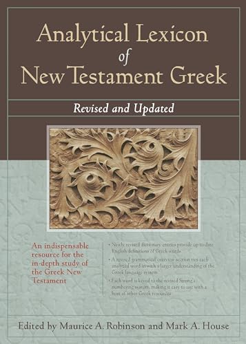 Analytical Lexicon of New Testament Greek: Revised and Updated