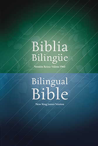 Biblia bilingue Reina Valera 1960 _ NKJV, Tapa Dura _ Spanish Bilingual Bible Reina Valera 1960 _ NKJV, Hardcover (Spanish Edition)