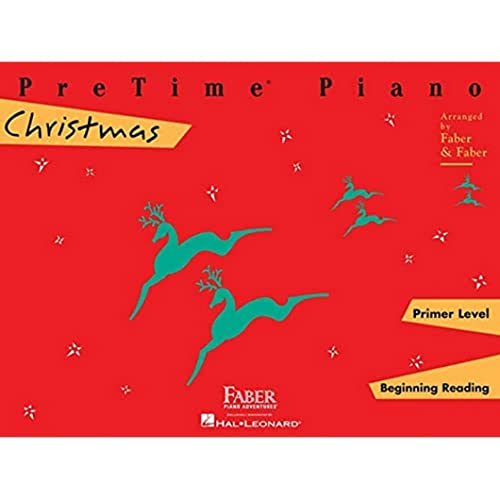 Pretime Piano Christmas, Primer Level: Beginnning Reading (Faber Piano Adventures)