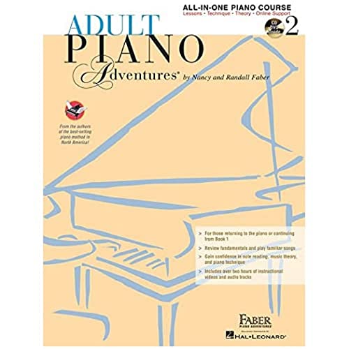 Adult Piano Adventures All-in-One Lesson Book 2 (Book_Online Audio)