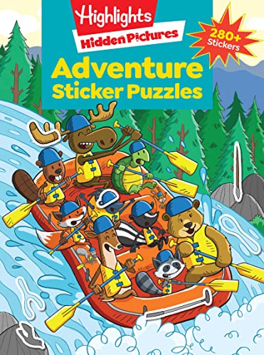 Adventure Sticker Puzzles (Highlights™ Sticker Hidden Pictures®)