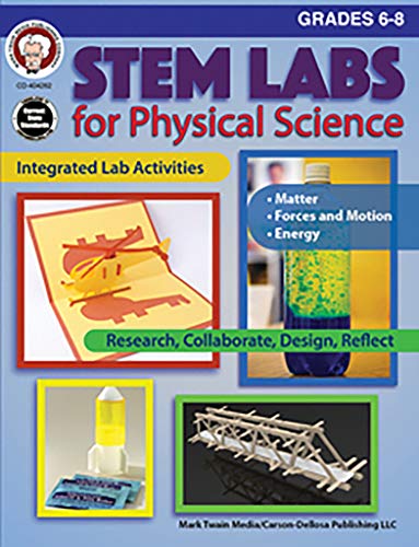 Mark Twain - STEM Labs for Physical Science, Grades 6 - 8