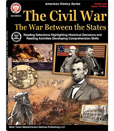 Mark Twain - Civil War: The War Between the States, Grades 5 - 12 (American Histroy)