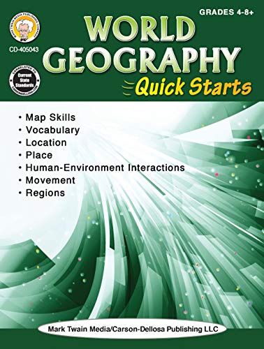 Mark Twain - World Geography Quick Starts Workbook