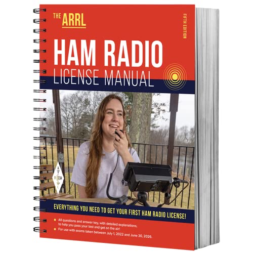 ARRL Ham Radio License Manual 5th Edition – Complete Study Guide with Question Pool to Pass the Technician Class Amateur Radio Exam