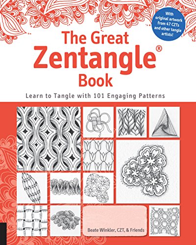 The Great Zentangle Book: Learn to Tangle with 101 Favorite Patterns