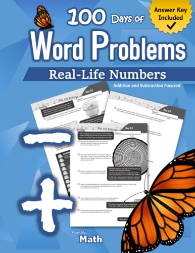 Humble Math – Word Problems: 2nd Grade _ 3rd Grade (Ages 7-9) Addition and Subtraction Focused: Real-Life Numbers and Daily Practice Questions ... to make story problems fun for students.