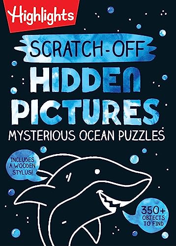 Scratch-Off Hidden Pictures Mysterious Ocean Puzzles (Highlights Scratch-Off Activity Books)