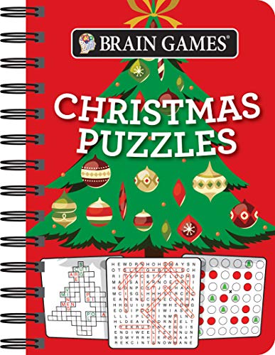 Brain Games - To Go - Christmas Puzzles (Christmas Tree Cover) (Volume 1)