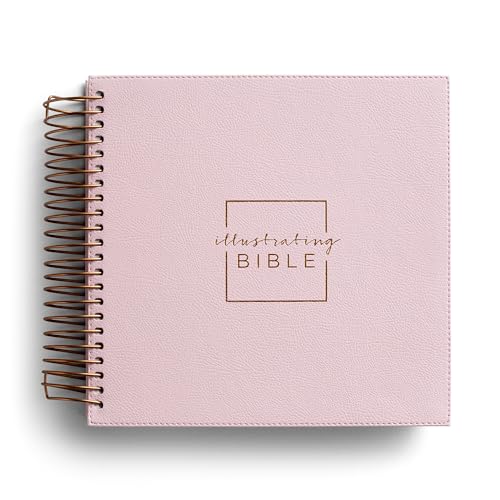 Illustrating Bible NIV Pink (Spiral Bound)