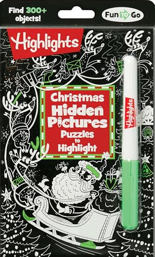 Christmas Hidden Pictures Puzzles to Highlight: Color winter puzzles! Over 300+ objects! (Highlights Hidden Pictures Puzzles to Highlight Activity Books)