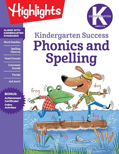 Kindergarten Phonics and Spelling Learning Fun Workbook (Highlights Learning Fun Workbooks)