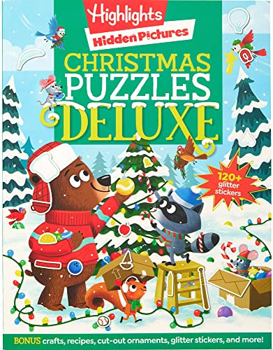 Christmas Puzzles Deluxe (Highlights Hidden Pictures)