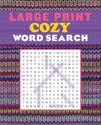 Large Print Cozy Word Search (Large Print Puzzle Books)