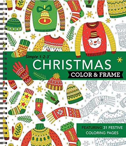 Color & Frame - Christmas (Coloring Book)