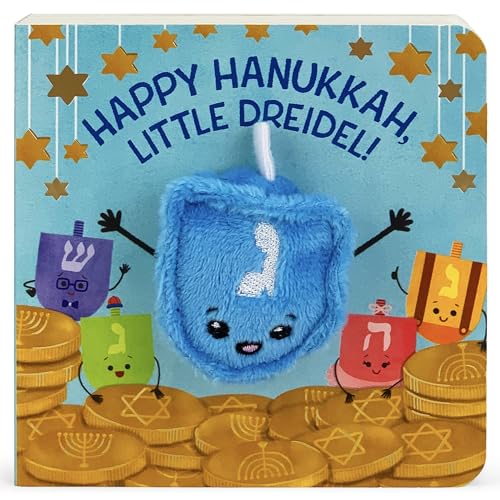 Happy Hanukkah, Little Dreidel (Finger Puppet Board Book) (Children