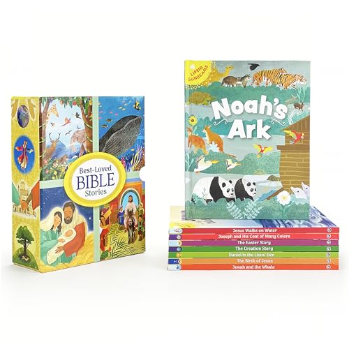 Best-Loved Bible Stories - 8-Book Library Boxed Gift Set for Children: Including stories of Noah