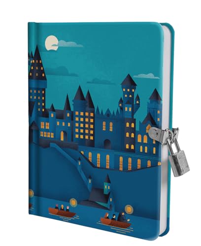 Harry Potter: Hogwarts Castle Glow-in-the-Dark Lock & Key Diary