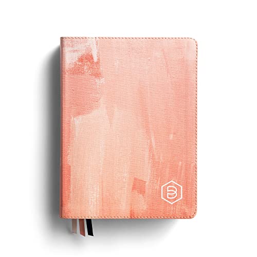 One Step Closer Bible NLT - Pink Watercolor Cloth