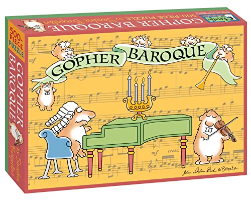 Gopher Baroque: 500-Piece Puzzle (Boynton for Puzzlers)