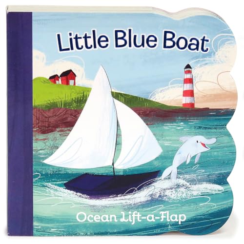 Little Blue Boat Chunky Lift-a-Flap Board Book (Babies Love) (Ocean Lift-a-Flap)