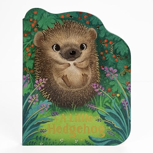 A Little Hedgehog - Animal Shaped Board Book