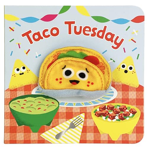 Taco Tuesday Finger Puppet Board Book for Little Taco Lovers, Ages 1-4 (Finger Puppet Book)