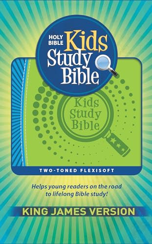 KJV Kids Study Bible Flex Green Blue