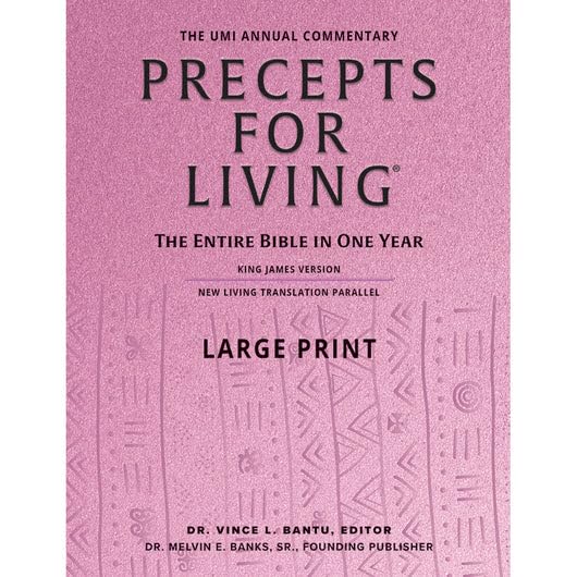 Precepts for Living Commentary 2023-2024 - Large Print