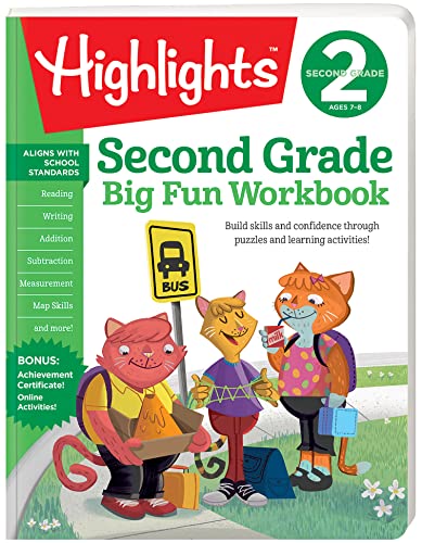 Second Grade Big Fun Workbook (Highlights™ Big Fun Activity Workbooks)